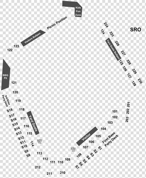 Dunkin Donuts Park Seating Chart  HD Png DownloadTransparent PNG