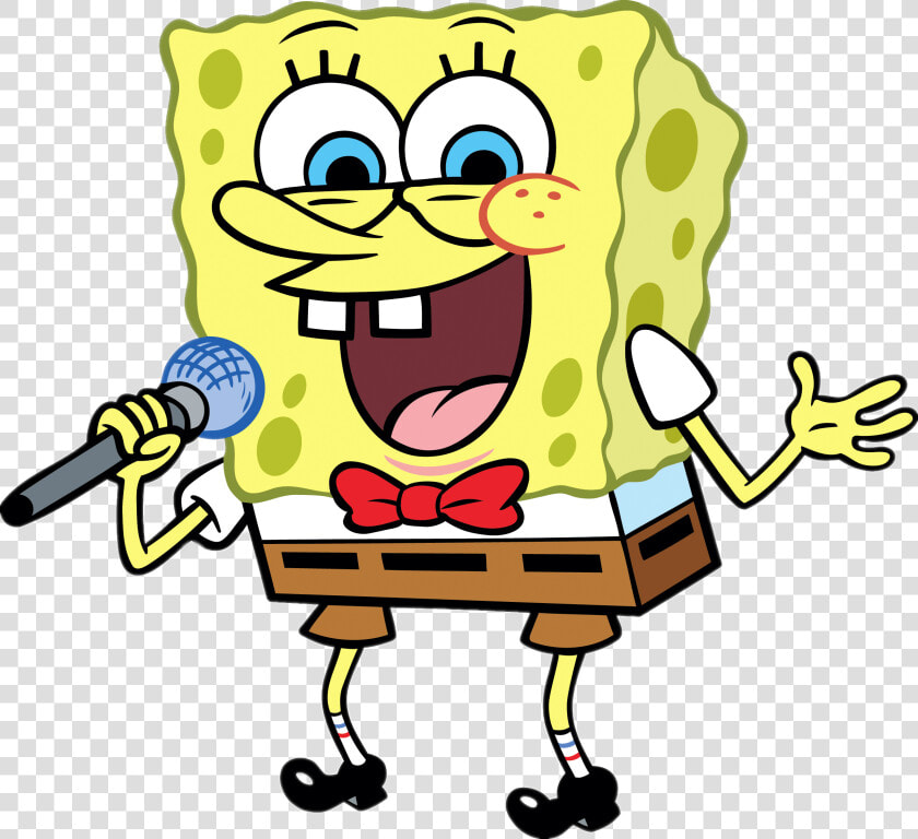 Spongebob Singing   Spongebob Singing Png  Transparent PngTransparent PNG