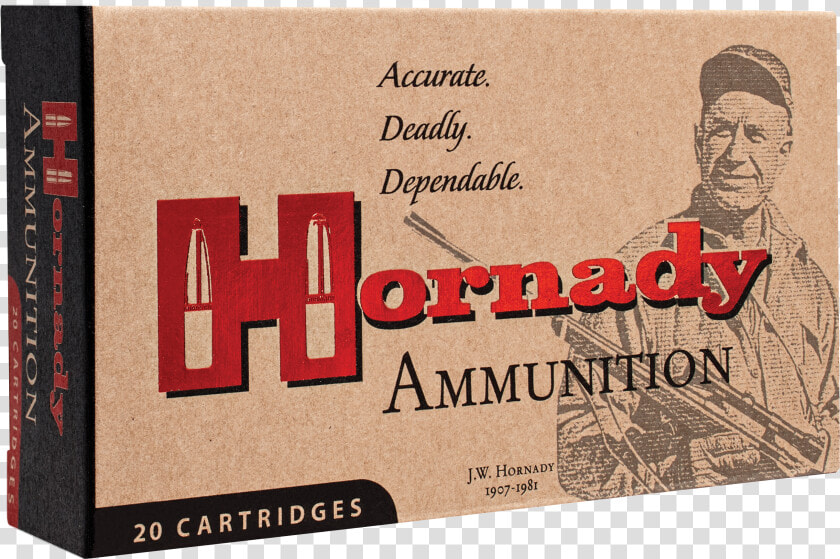 Hornady Custom 264 Winchester Magnum 20rd Ammo    300 Weatherby Magnum  HD Png DownloadTransparent PNG