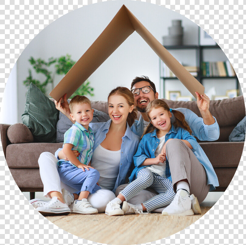 Happy Family Circle   Happy Family House  HD Png DownloadTransparent PNG