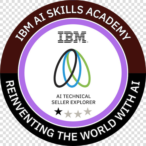 Ibm Ai Skills Academy Technical Seller Explorer  HD Png DownloadTransparent PNG