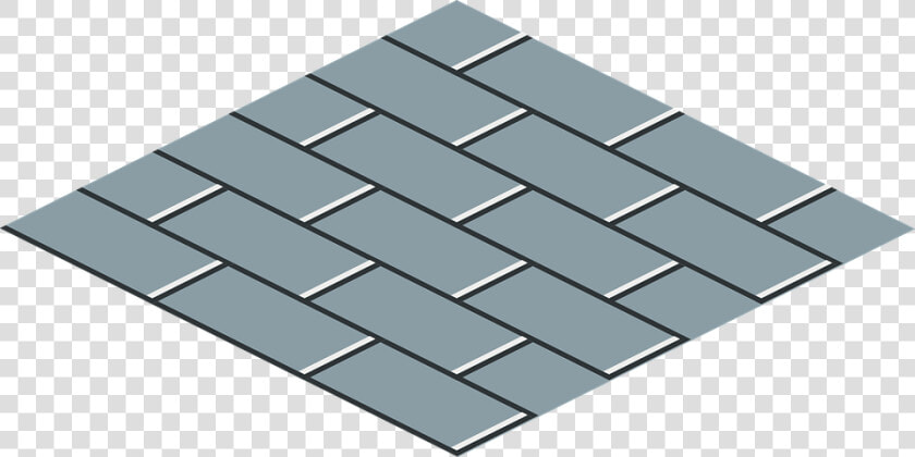 Grey Brick  Running Bond  Tile  Flooring  Diamond Shape   Floor Tiles Clipart  HD Png DownloadTransparent PNG