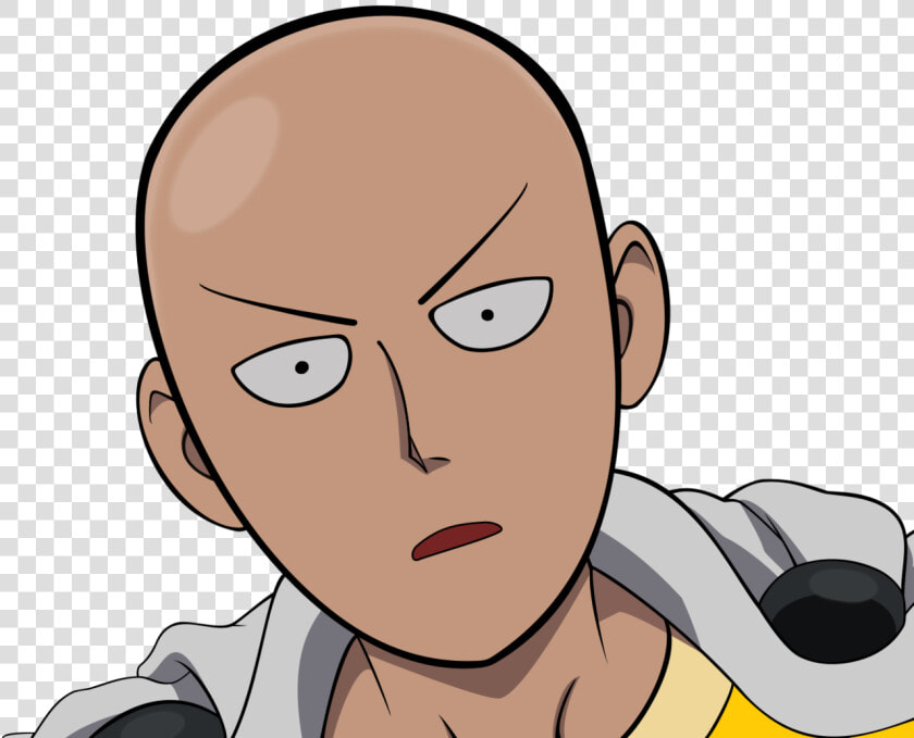 One Punch Man Face Png   One Punch Man Emote  Transparent PngTransparent PNG