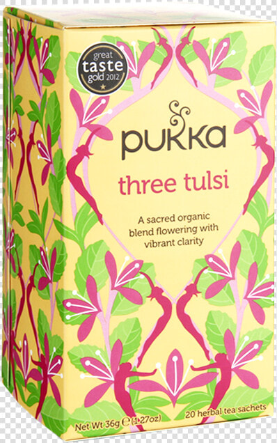 Pukka Three Tulsi  HD Png DownloadTransparent PNG