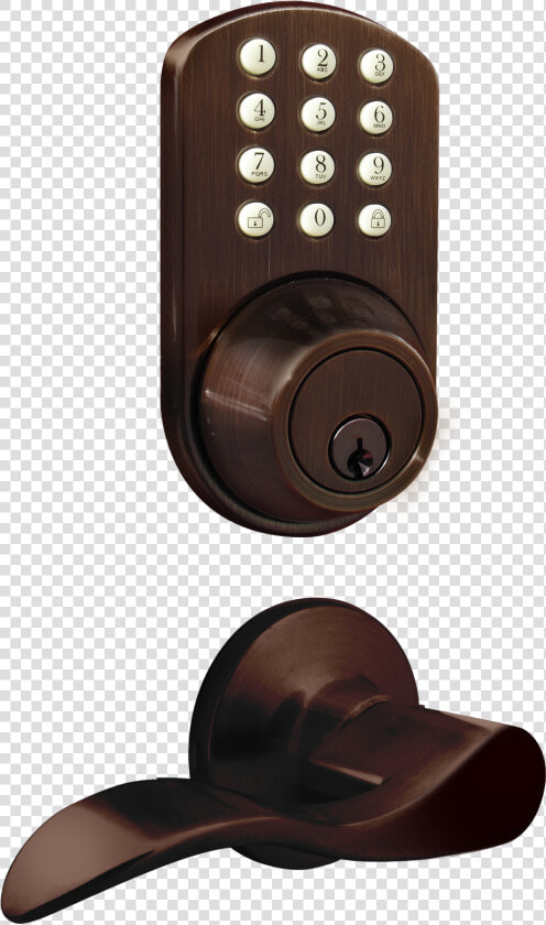 Keyless Deadbolt With Lever  HD Png DownloadTransparent PNG