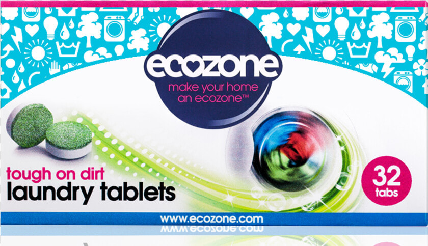 Ecozone Laundry Tablets Bio   Ecozone Laundry Tablets X 32  HD Png DownloadTransparent PNG