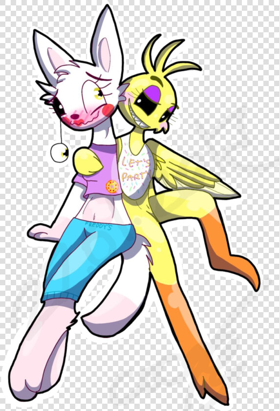 Download Png Black And White Library Chica Drawing   Chica Drawing  Transparent PngTransparent PNG