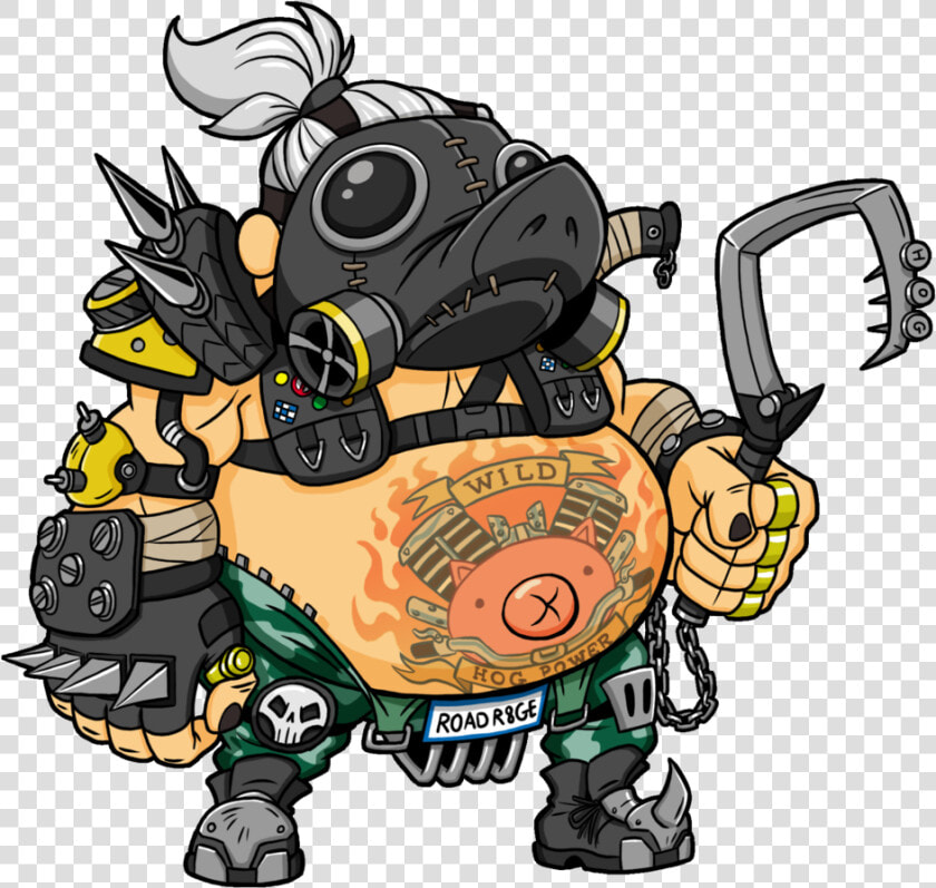 Image   Cartoon Roadhog  HD Png DownloadTransparent PNG