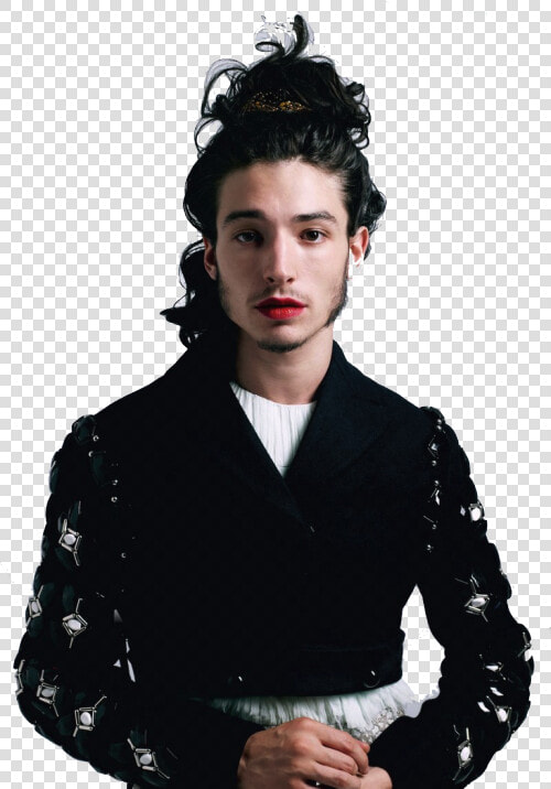 Ezra Miller Make Up   Ezra Miller Png  Transparent PngTransparent PNG