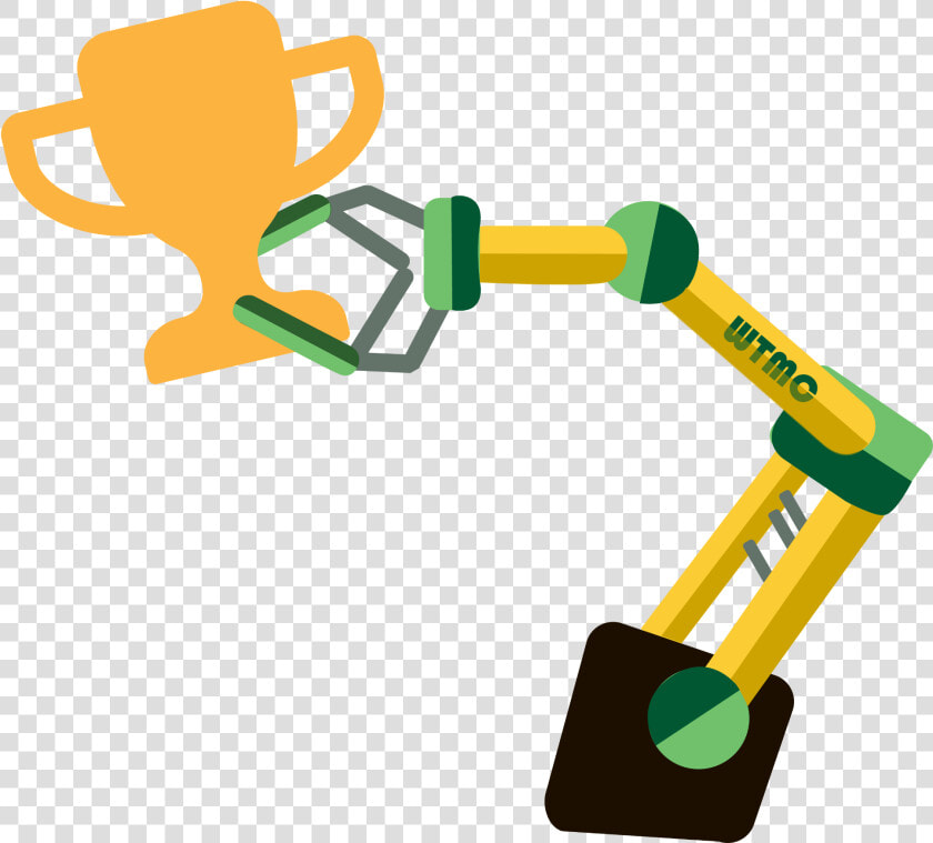 Robotic Arm Holding A Trophy In Its Claw  HD Png DownloadTransparent PNG