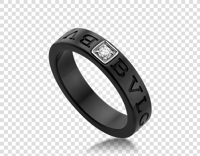 Bvlgari Black Diamond Ring  HD Png DownloadTransparent PNG