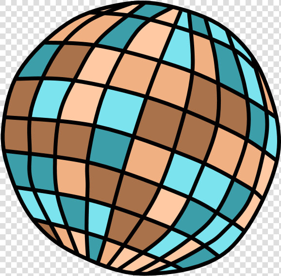 Disco Ball  Blue  Brown   Disco Ball Png Art  Transparent PngTransparent PNG