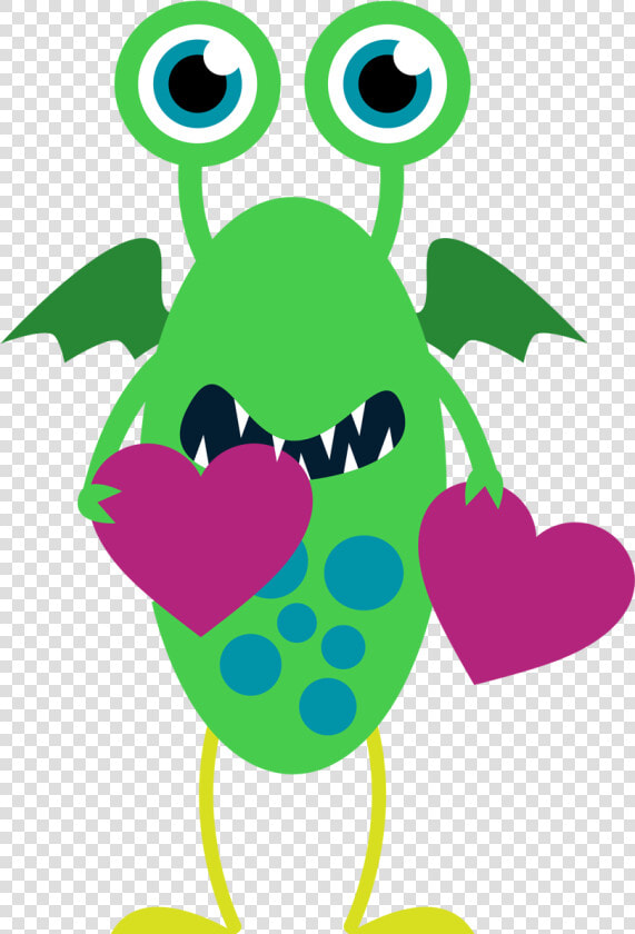 Monster Valentine Clipart Free Valentine Clip Art    Monster Valentines Day Clip Art  HD Png DownloadTransparent PNG