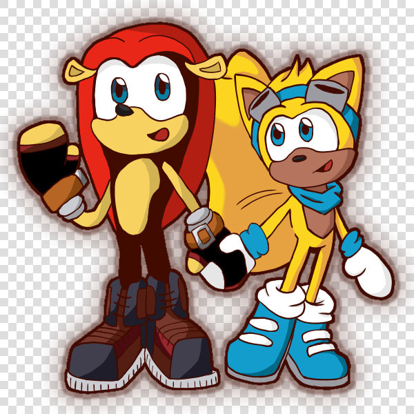 Mighty The Armadillo And Ray The Flying Squirrel  HD Png DownloadTransparent PNG