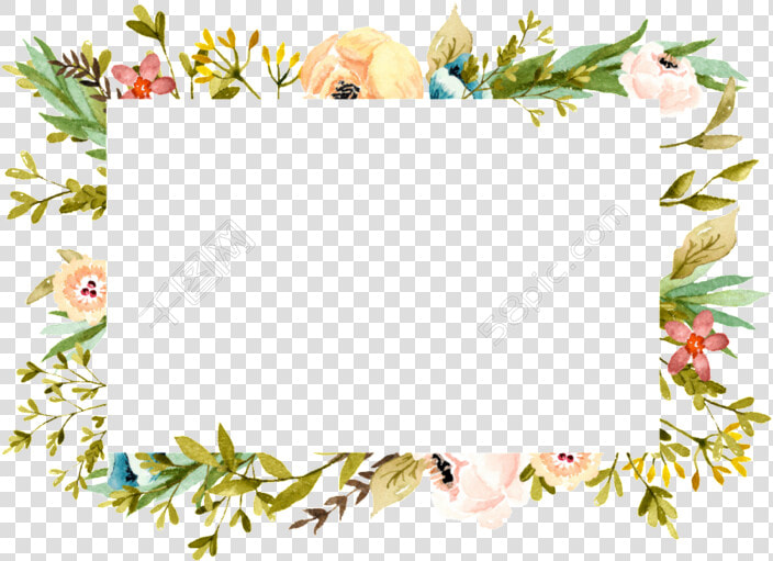 Floral Design Plant Transprent   Transparent Rectangle Floral Border  HD Png DownloadTransparent PNG