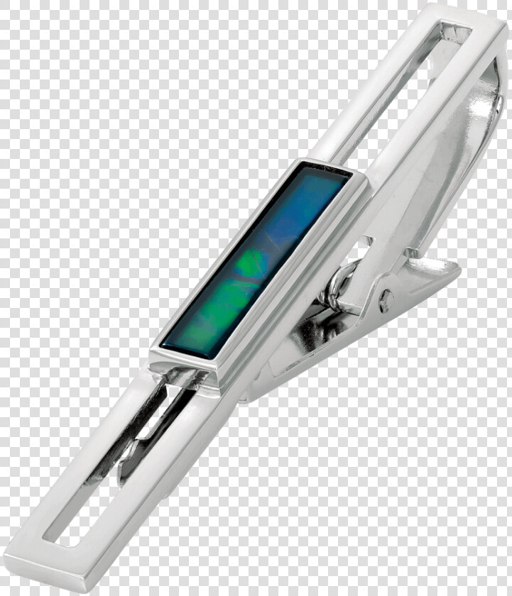 925 Sterling Silver Rectangle Isaac Tie Bar By Korite   Gadget  HD Png DownloadTransparent PNG