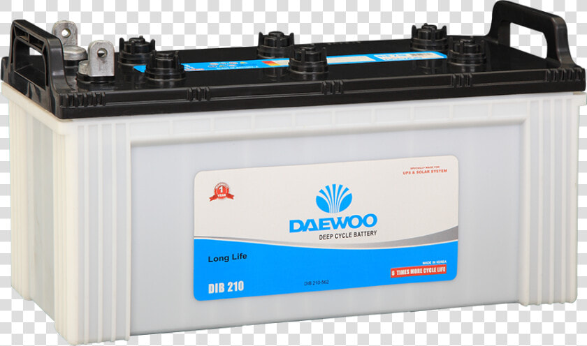 Daewoo Deep Cycle Battery  HD Png DownloadTransparent PNG