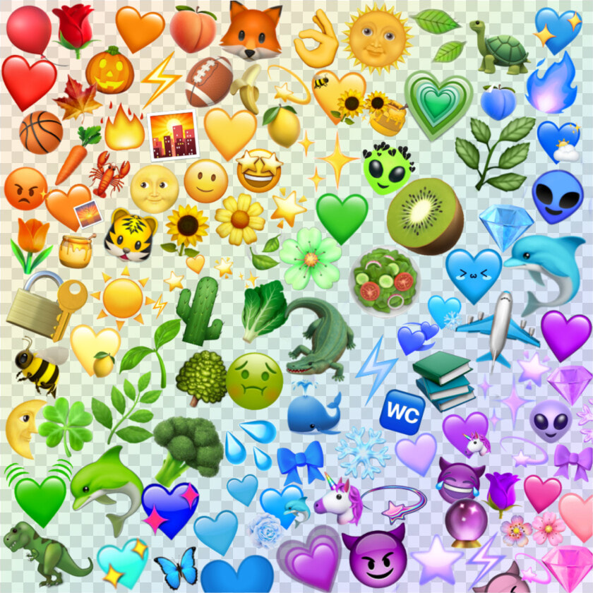  rainbow  emoji  rainbowemoji  background  emojiback   Picsart Sticker Background  HD Png DownloadTransparent PNG