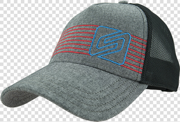 Spark A Line Trucker By Endurance Threads   Grey And Black Mesh Hat  HD Png DownloadTransparent PNG