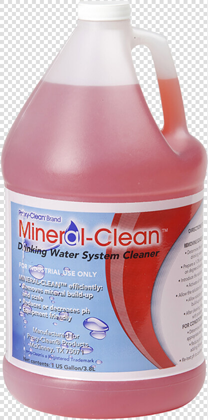 Proxy Clean Mineral Clean   Plastic Bottle  HD Png DownloadTransparent PNG