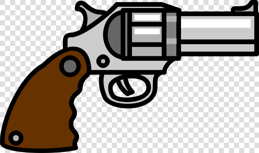 Clip Art Firearm Pistol Handgun Free   Clip Art Of Gun  HD Png DownloadTransparent PNG