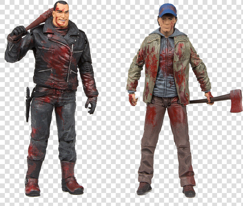 The Walking Dead Holiday Gift Guide   Walking Dead Negan Comic Figure  HD Png DownloadTransparent PNG