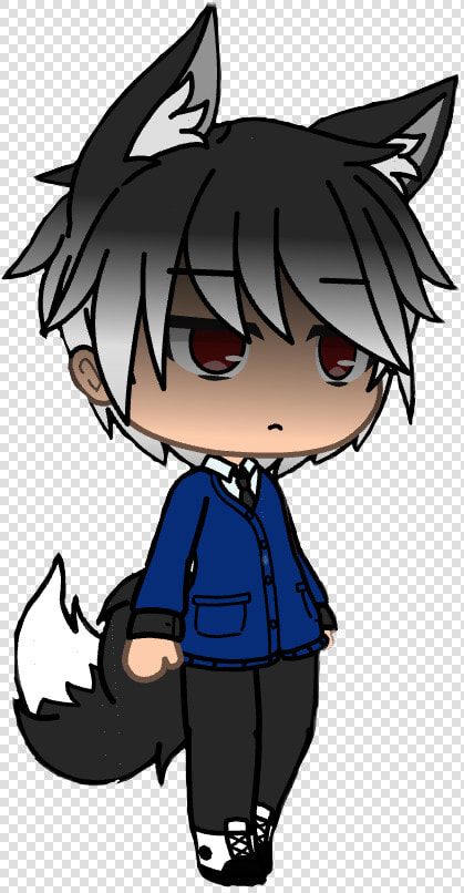  gacha  life  gachalife  bou  boii  boy  wolf  dog   Gacha Life Boy Wolf  HD Png DownloadTransparent PNG