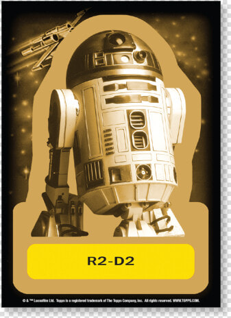 R2 D2 Character Sticker Artwork Gold Ed   R2 d2  HD Png DownloadTransparent PNG