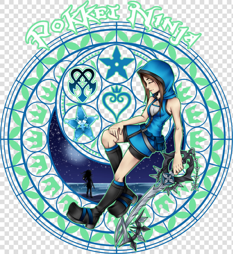 Media media  Kh Stained Glass Commssion By Xarinart   Kh Stained Glass Fan Made  HD Png DownloadTransparent PNG