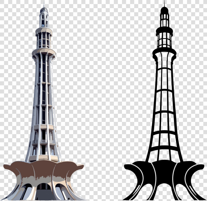 Minar E Pakistan  Lahore  Punjab  Pakistan  23march   Minar E Pakistan Sketch  HD Png DownloadTransparent PNG