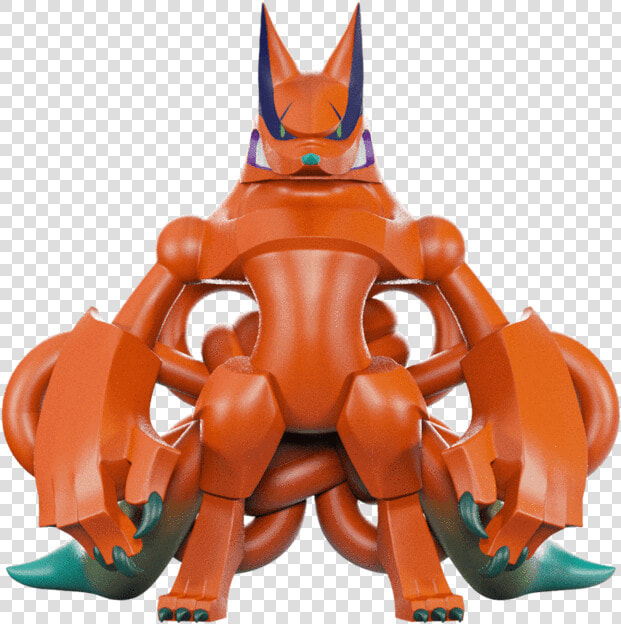 Nine Tailed Fox Vinyl Toy  HD Png DownloadTransparent PNG