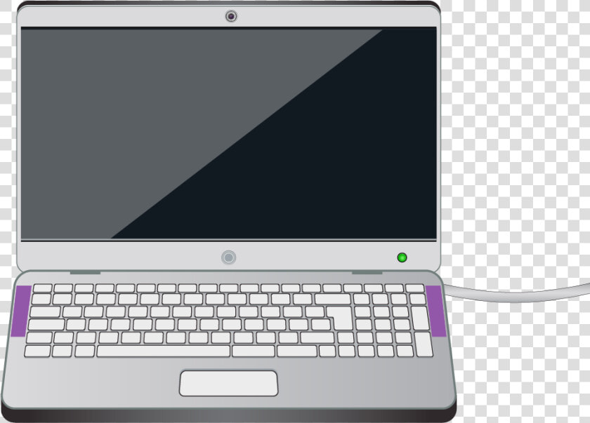 A Laptop Computer With The Built in Speakers Highlighted   Parts Of Computer Laptop  HD Png DownloadTransparent PNG