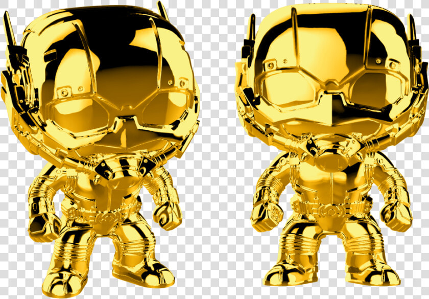 This Alt Value Should Not Be Empty If You Assign Primary   Funko Pop Ant Man Gold Chrome  HD Png DownloadTransparent PNG