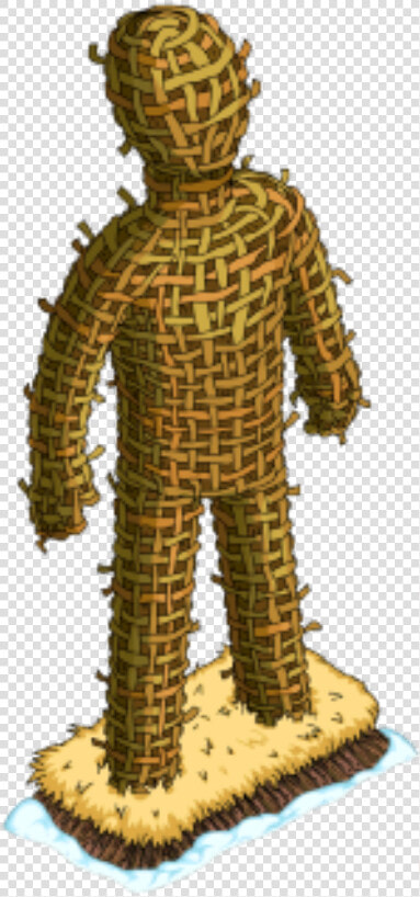 Wicker Lisa Simpson   Wicker Man Transparent Png  Png DownloadTransparent PNG