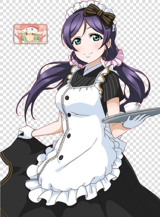 Love Live Nozomi Maid   Png Download   Nozomi Love Live Png  Transparent PngTransparent PNG