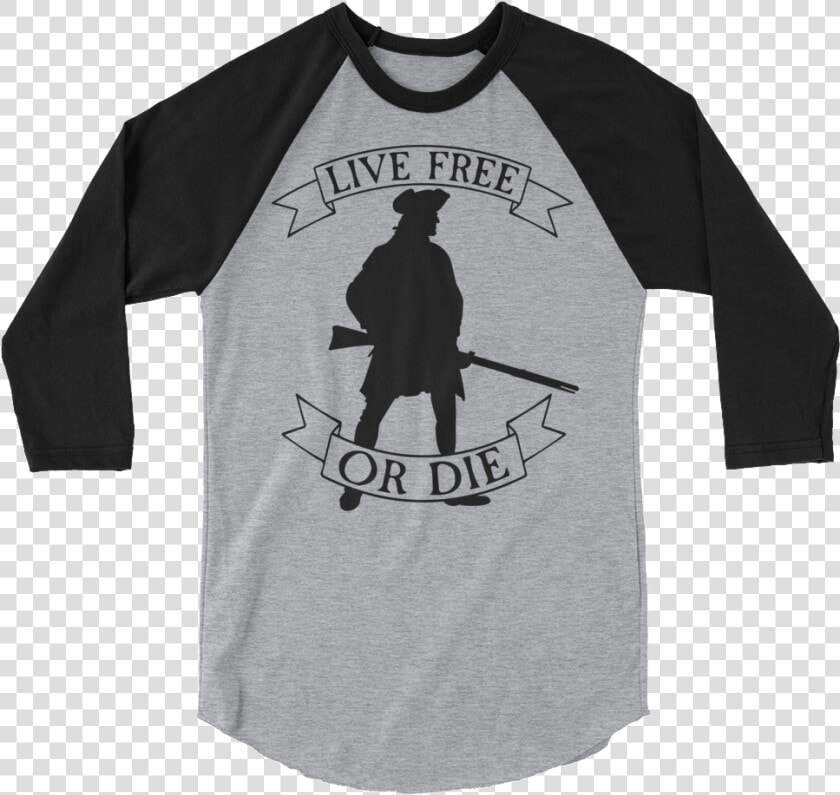 Live Free Or Die Minuteman Mockup Heather Greyblack   Cute Show Steer Shirts  HD Png DownloadTransparent PNG