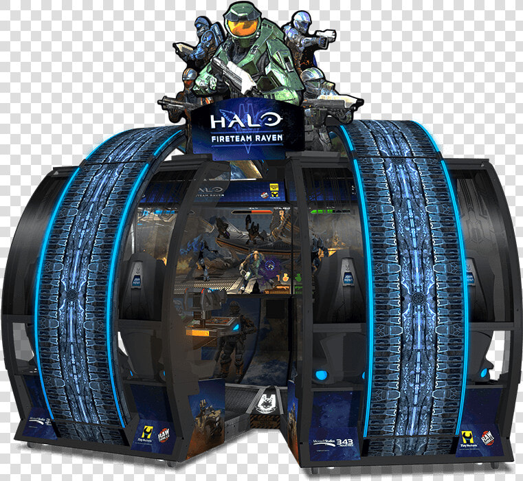 Cabinet Halo 1    Halo Arcade Game Fireteam Raven  HD Png DownloadTransparent PNG