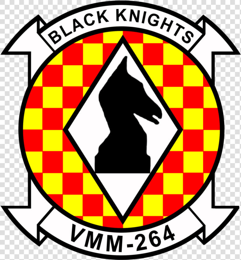 Usmc Vmm 264 Black Knights Sticker   Vmm 264 Rein  HD Png DownloadTransparent PNG