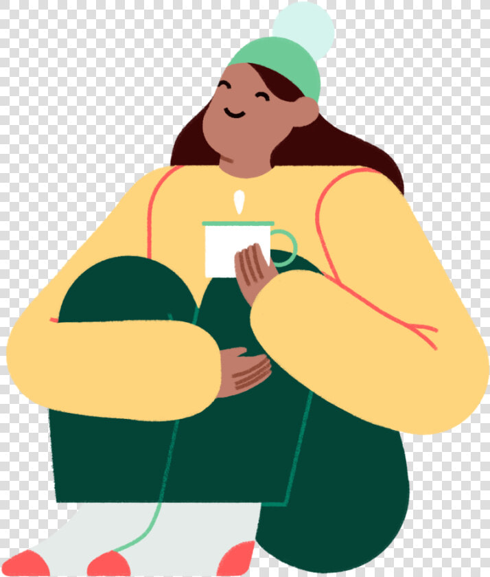 Megan Pelto Cozy Club Sitting Girl 01   Megan Pelto  HD Png DownloadTransparent PNG