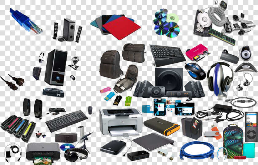 Transparent Computer Accessories Png   Computer And Laptop Accessories  Png DownloadTransparent PNG