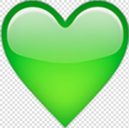 Heart Emoji Green Symbol Yellow   Emoji Green Heart Png  Transparent PngTransparent PNG