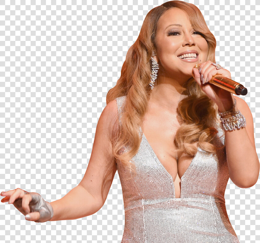 Transparent Girl Singing Png   Mariah Carey Beacon 2014  Png DownloadTransparent PNG