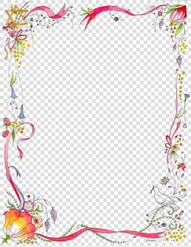 Floral Border Designs Png Free Image Download   Page Border  Transparent PngTransparent PNG