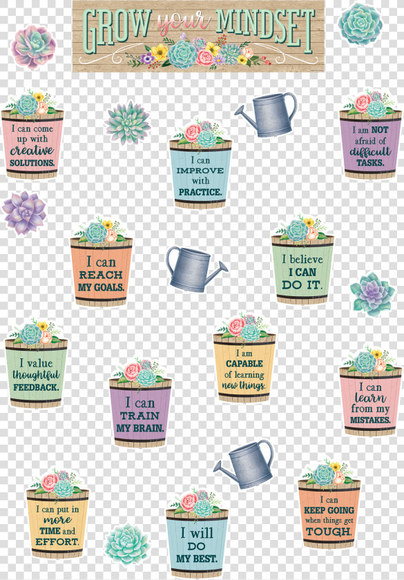 Growth Mindset Mini Bulletin Board  HD Png DownloadTransparent PNG