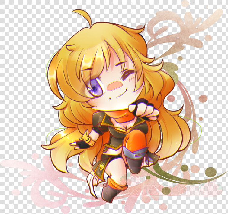 Yang By Xmireille chanx   Yang Xiao Long Chibi  HD Png DownloadTransparent PNG