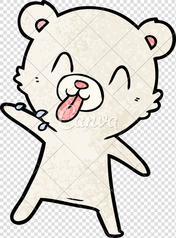 Clip Art Cartoon Tongue Sticking Out  HD Png DownloadTransparent PNG