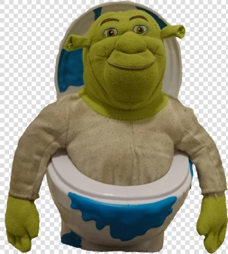 If Yall Wanna Meme The Shrek Coming Out The Toilet   Shrek On The Toilet  HD Png DownloadTransparent PNG