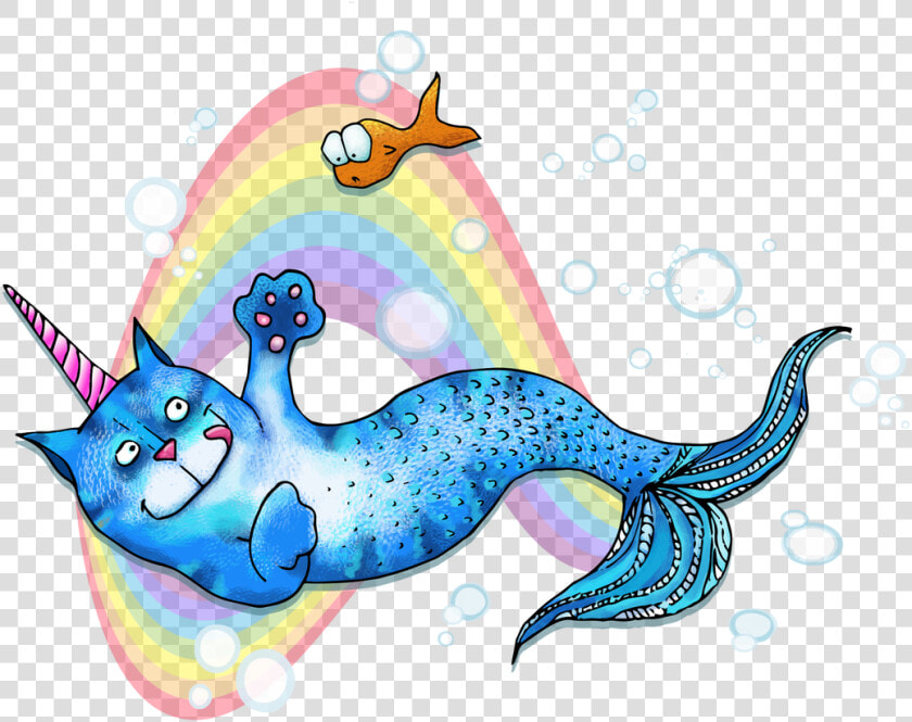 Clipart Whale Whimsical   Half Mermaid Half Unicorn  HD Png DownloadTransparent PNG