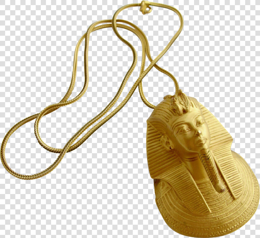 Vintage Mma King Tut Death Mask Pendant   Png Download   Chain  Transparent PngTransparent PNG