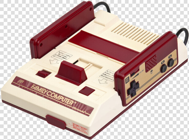 Famicom Console Compact   Nintendo White And Red  HD Png DownloadTransparent PNG